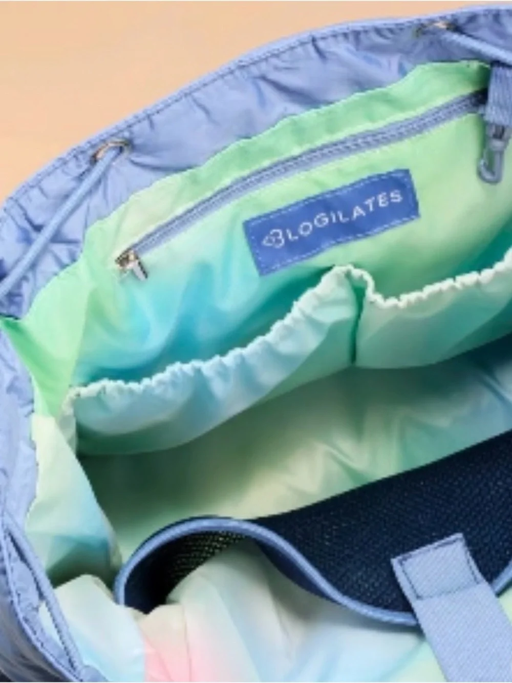 Blogilates Backpack in Light Blue - Picture 2 of 3